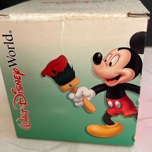 Walt Disney World Mickey Mouse Figurine Christmas Ornament with Bell